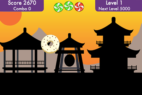 Donut Chopper - Slice The Donuts Like A Ninja - náhled