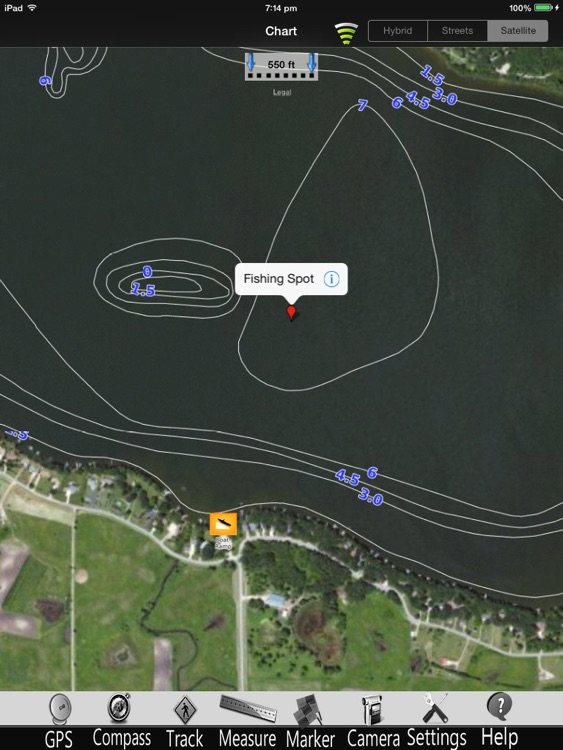 Lake Andrew Nautical Chart Pro