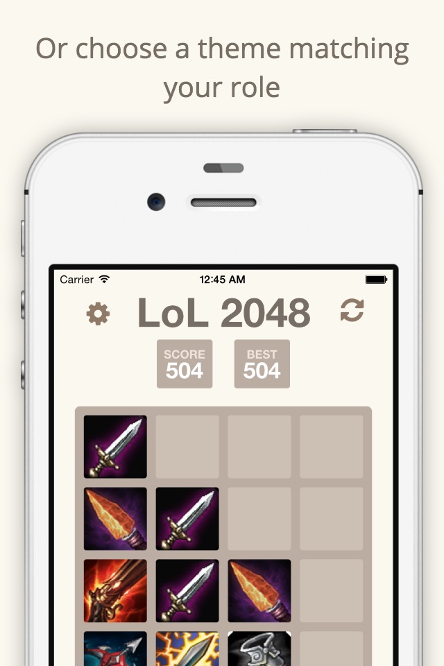 LoL 2048 - LoL2048.com League Puzzle Game screenshot 3