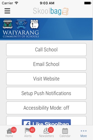 Waiyarang Community of Schools - Skoolbag screenshot 4