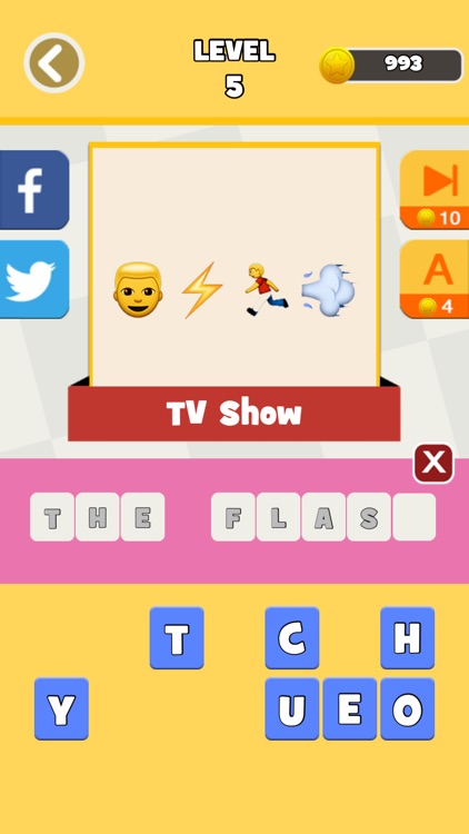 QuizPop Mania! Guess the Emoji Movies and TV Shows - a free word guessing quiz game screenshot-3
