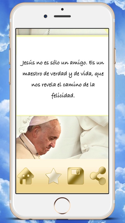 Phrases in Spanish catholic best quotations - Pope Francisco edition screenshot-3