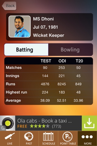 Cricket 2017 Live Full Score  for Cricket IPL screenshot 3