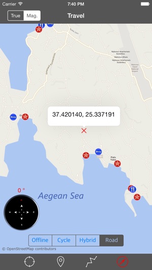 MYKONOS (GREECE) – GPS Travel Map Offline Navigator(圖4)-速報App