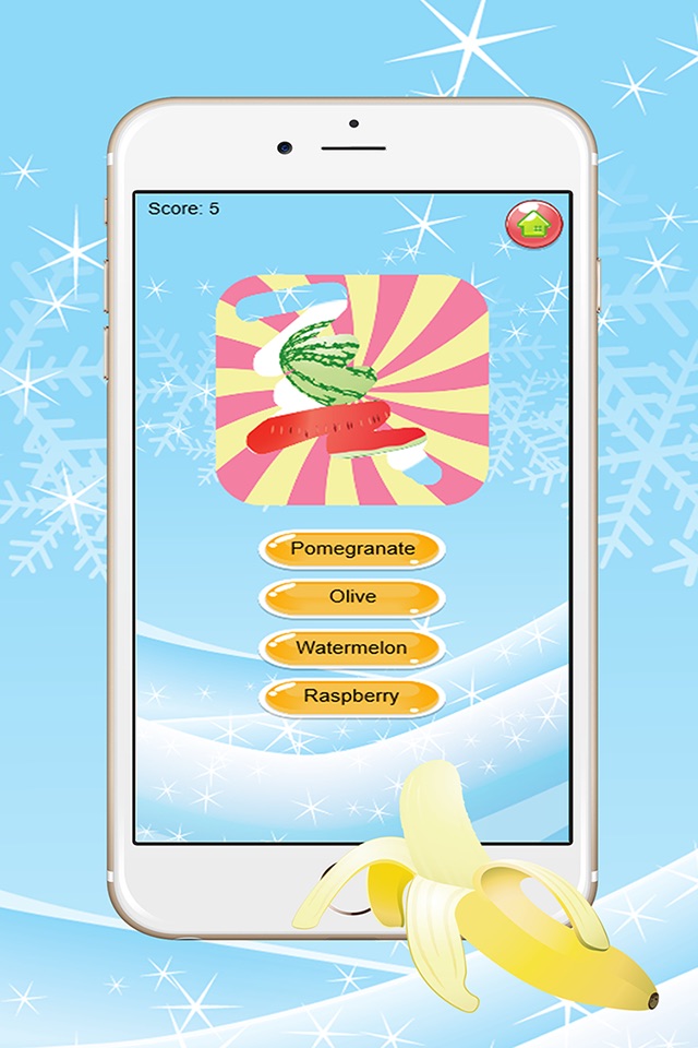 Learn Fruits Vocabulary And Scrape Games For Kids screenshot 3