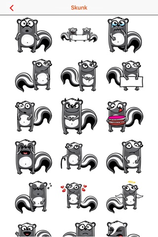 Skunk Emojis screenshot 3