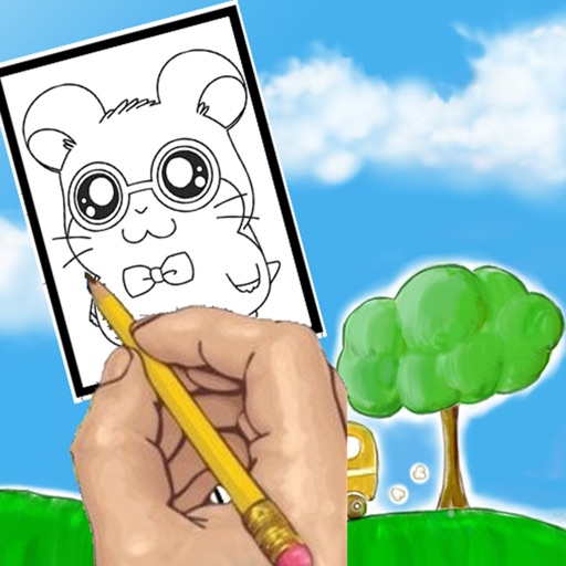 Paint Cartoon Hamtaro Coloring Version iOS App