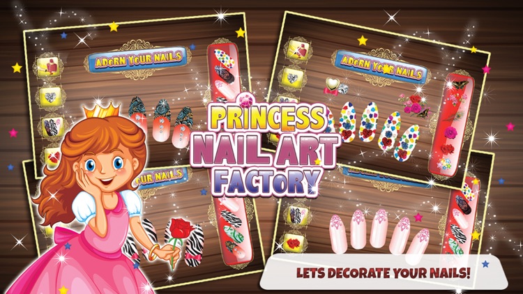 Princess Nail Art Factory – Make beauty salon & makeover items in this simulator game