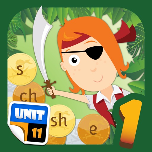Pirate Phonics 1 : Kids learn to read! Icon