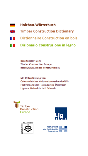 Timber Construction Dictionary