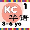 KC-Test: A Test using 600 Kindergarten Chinese Flashcards