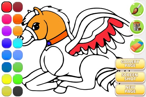 Horse Coloring Book screenshot 2