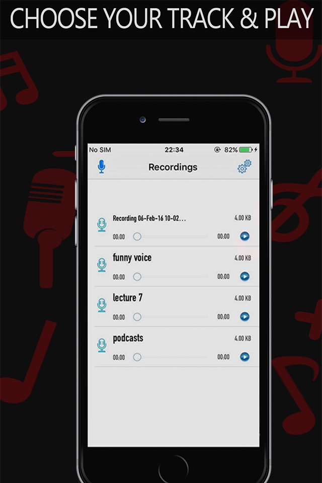 Smart Recorder - Easy Sound & Memo Recording screenshot 4