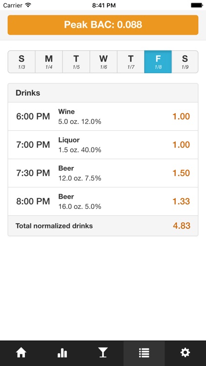 BAC Tracker screenshot-3