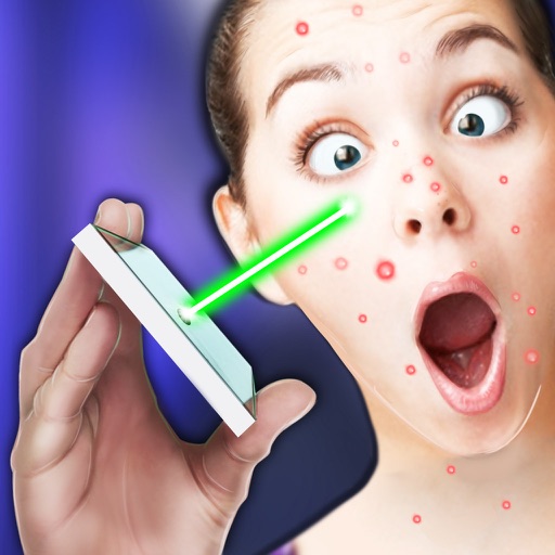 Cure Pimple Laser Simulator iOS App