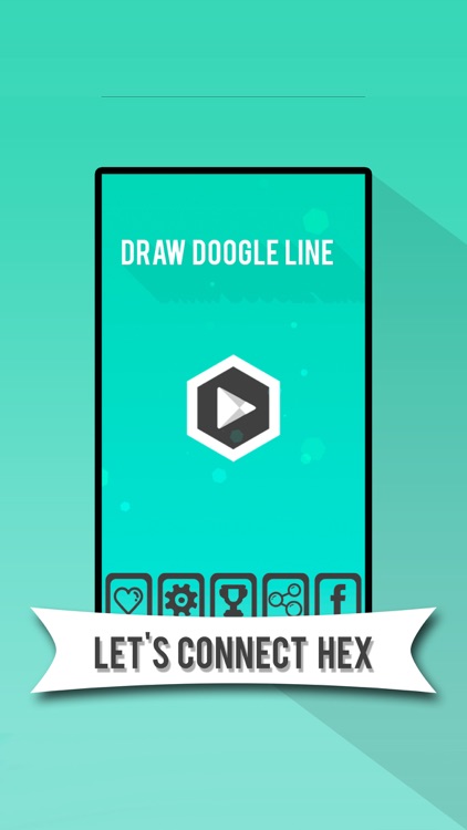 Draw Doodle Line - Connect Hex