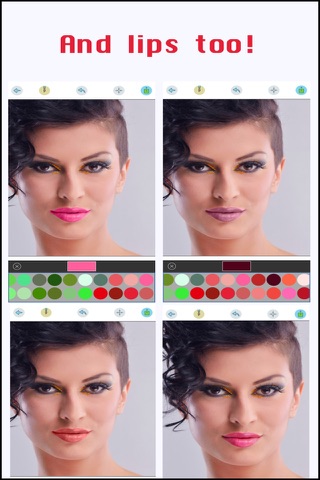 Hair & Lip Color Change.r Pro - Coloring Booth and Salon Effect.s! screenshot 2