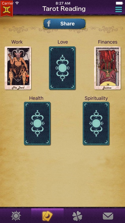 Horoscope and Tarot Cards screenshot-3