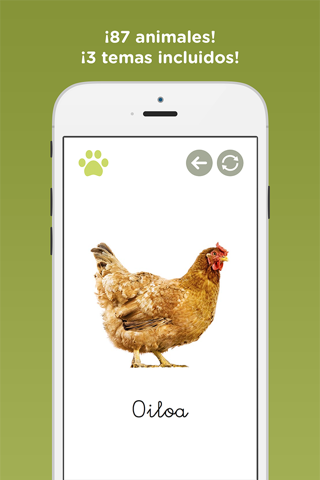 Animaliak: ¡Aprende Euskera jugando! screenshot 2