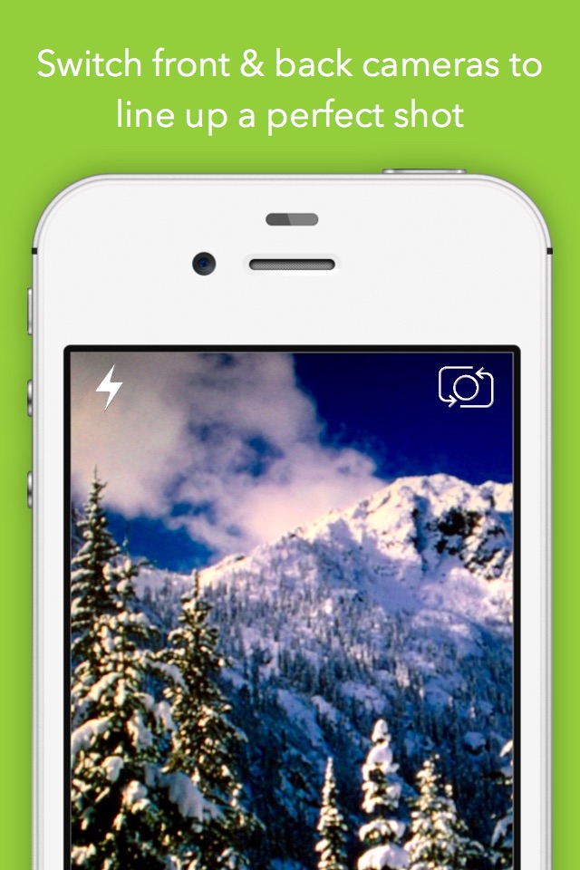 FlipPic — “Your Front/Back Camera App” screenshot 2