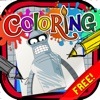 Coloring Book : Painting  Picture Futurama  Cartoon  Free Edition