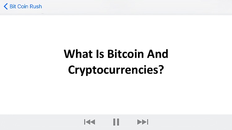 The Bitcoin Rush