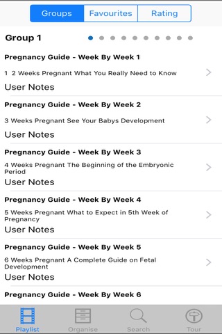 Pregnancy Guide - Week By Week screenshot 2