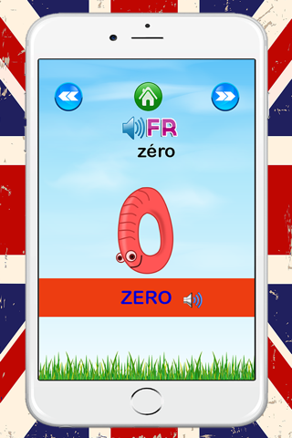 Learn English to French Number 1 to 100 Free : Bilingual for Kindergarten and Preschool screenshot 3
