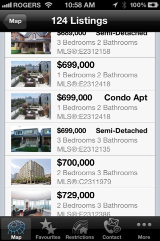 Toronto Real Estate MLS Home Search screenshot 2