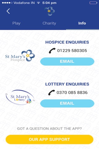 St Mary's Hospice Lottery screenshot 4