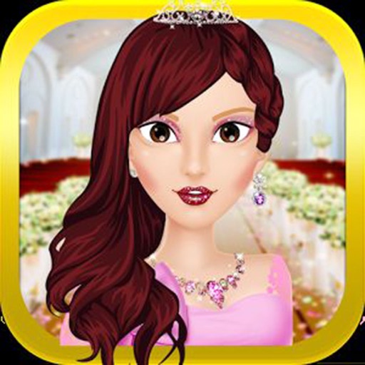 Wedding Spa Salon - girls makeover dress up game icon