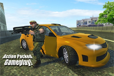 Vegas City Auto Theft Race - Traffic Car Chase 3D screenshot 2