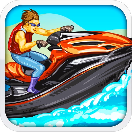 Super Speed Water Motor Jetski Blaster - Best Free Racing Game icon