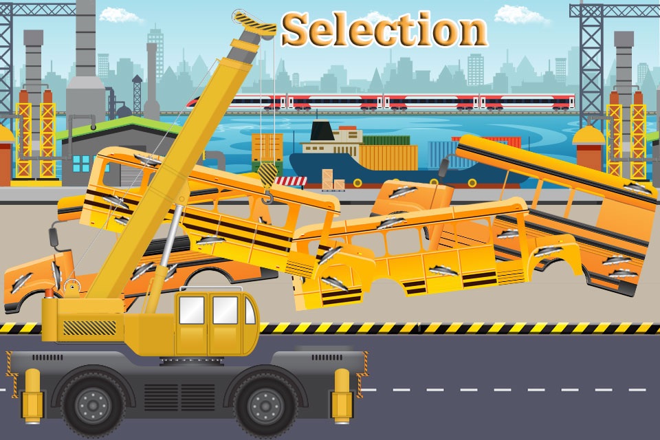 School Bus Builder Factory & Repair Simulator screenshot 2