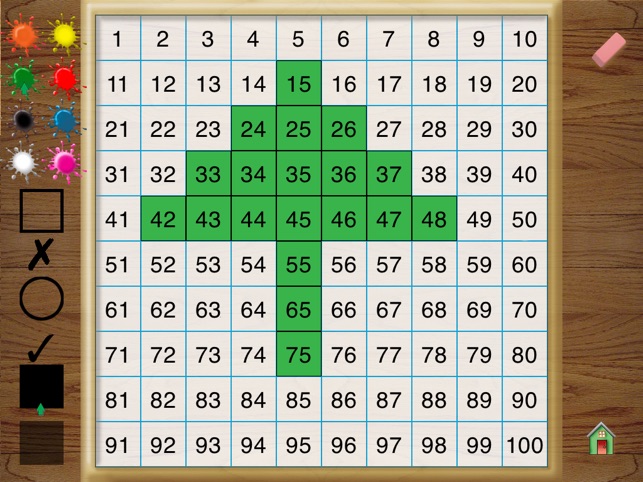 Hands-On Math Hundreds Chart(圖5)-速報App