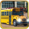 Icon 3D School Bus Driver