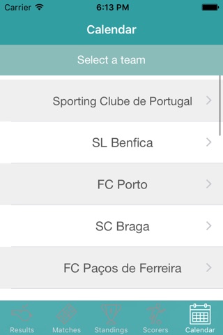 InfoLeague Portuguese Division screenshot 2