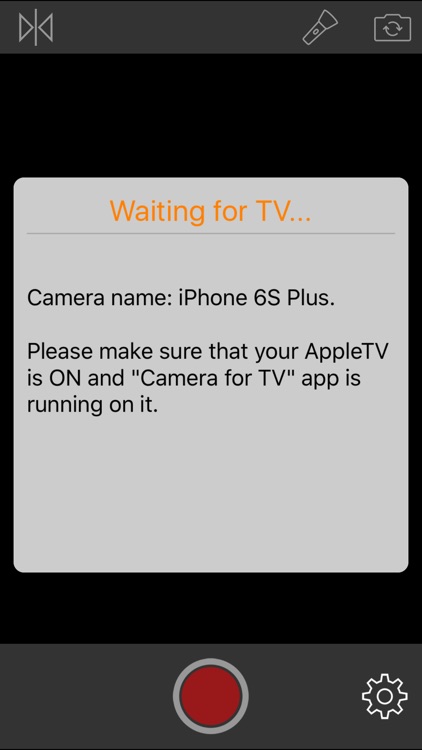 Camera for TV
