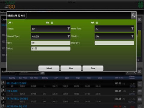 Trade on the Go - Tablet screenshot 4