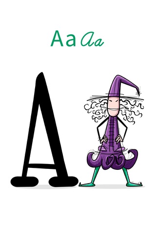 Impariamo l'alfabeto con la strega Naailde screenshot 2
