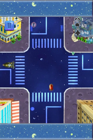 Aliens Crossing The Road Free - Space Line screenshot 4