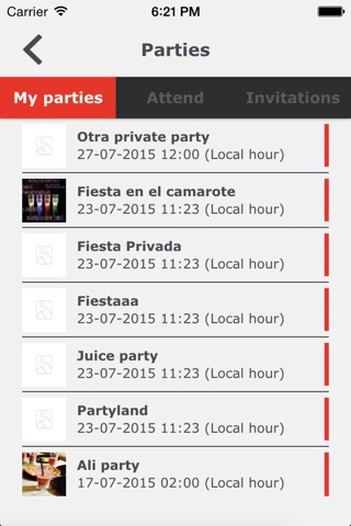 The Party App screenshot 3