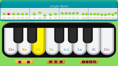 电子琴英语儿歌儿童教育游戏