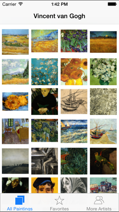 How to cancel & delete Van Gogh 314 Paintings HD Ad-free - Famous paintings of Van Gogh from iphone & ipad 1