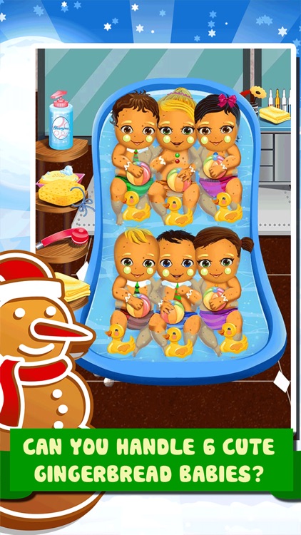 Little Christmas Babies Doctor Salon -  Spa Cooking Food Kids Games for Girls!
