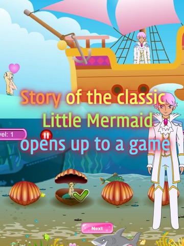 Little Mermaid finding game screenshot 2