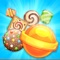 Candy Shower, a beautiful & fun match 3 puzzle candy game with physics