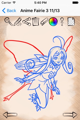 Drawing Fantasy Fairies screenshot 3