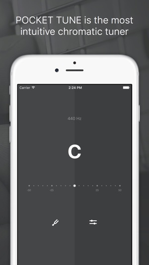 POCKET TUNE - Chromatic Tuner for Guitar