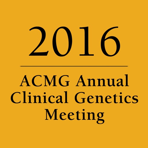 2016 ACMG Annual Clinical Genetics Meeting